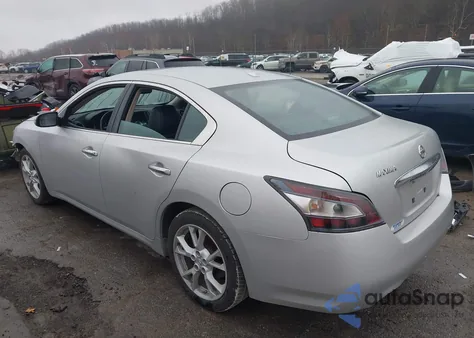 2014 Nissan Maxima 3.5 Sv z USA, uszkodzony, nr VIN 1N4AA5APXEC497063